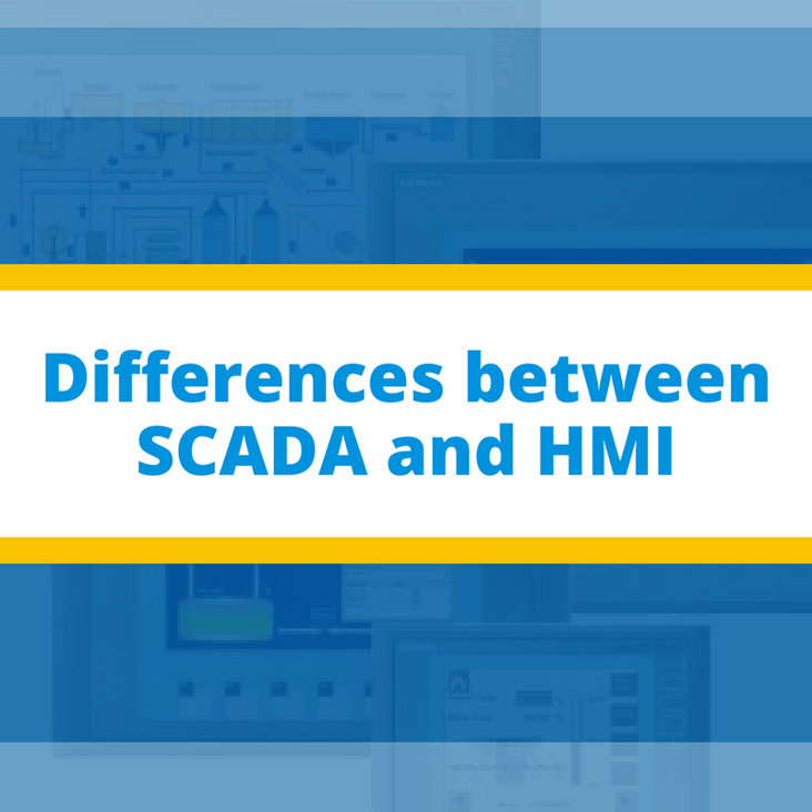 Differences between SCADA & HMI
