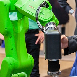 Safe collaboration between human and collaborative robotCR-7iA L.jpg